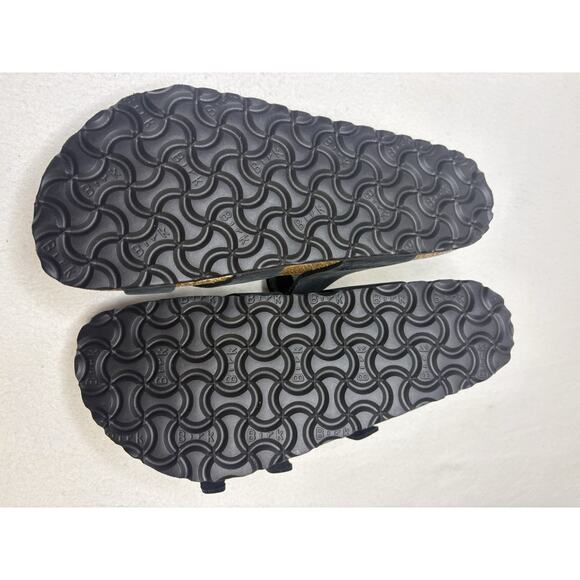 New (no box) Birkenstock Mayari Black Strappy Footbed Sandal Size 37 (6-6.5) - Picture 7 of 9